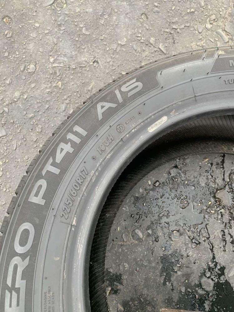 Шини 225/60 R17 Petlas літо 2021 рік 9 мм