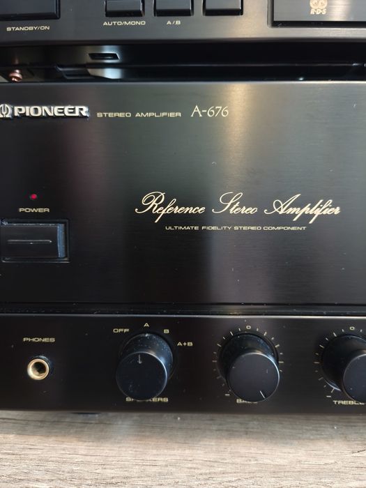 Pioneer A-676 + Pioneer F-550RDS + PIONEER CS-777 komplet