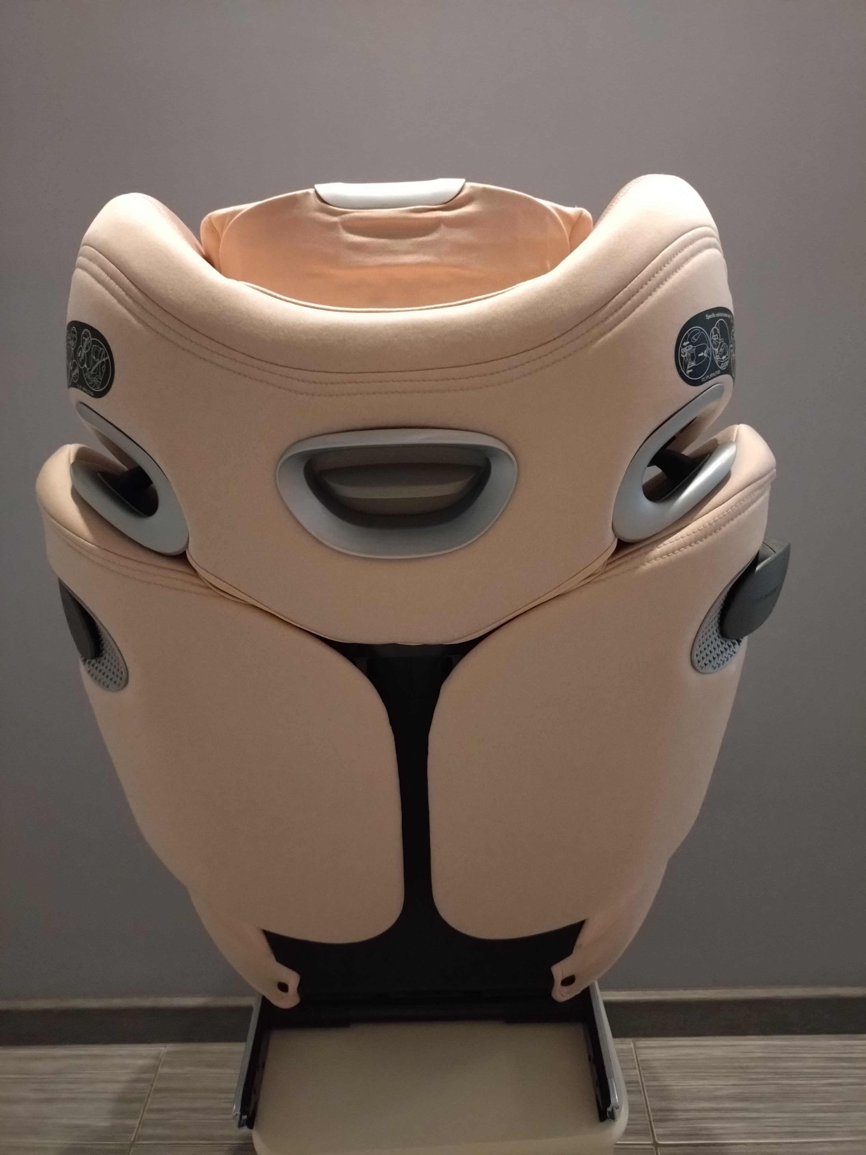 Fotelik samochodowy Cybex Solution T I-Fix Plus Peach Pink