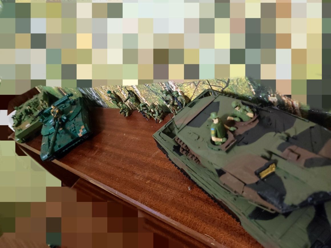 Збірні моделі  1/35 часів Другої світової війни.