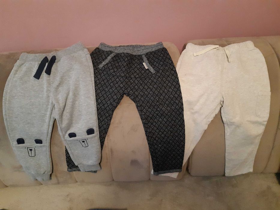 Spodnie r. 92 7 sztuk i gratis