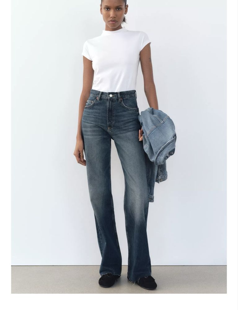 Джинси Zara жіночі Wide Leg