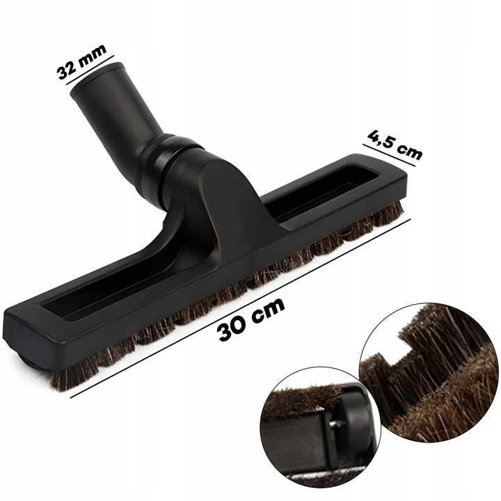 2x Szczotka Końcówka Do Odkurzacza 15 i 30cm Uniwersalna