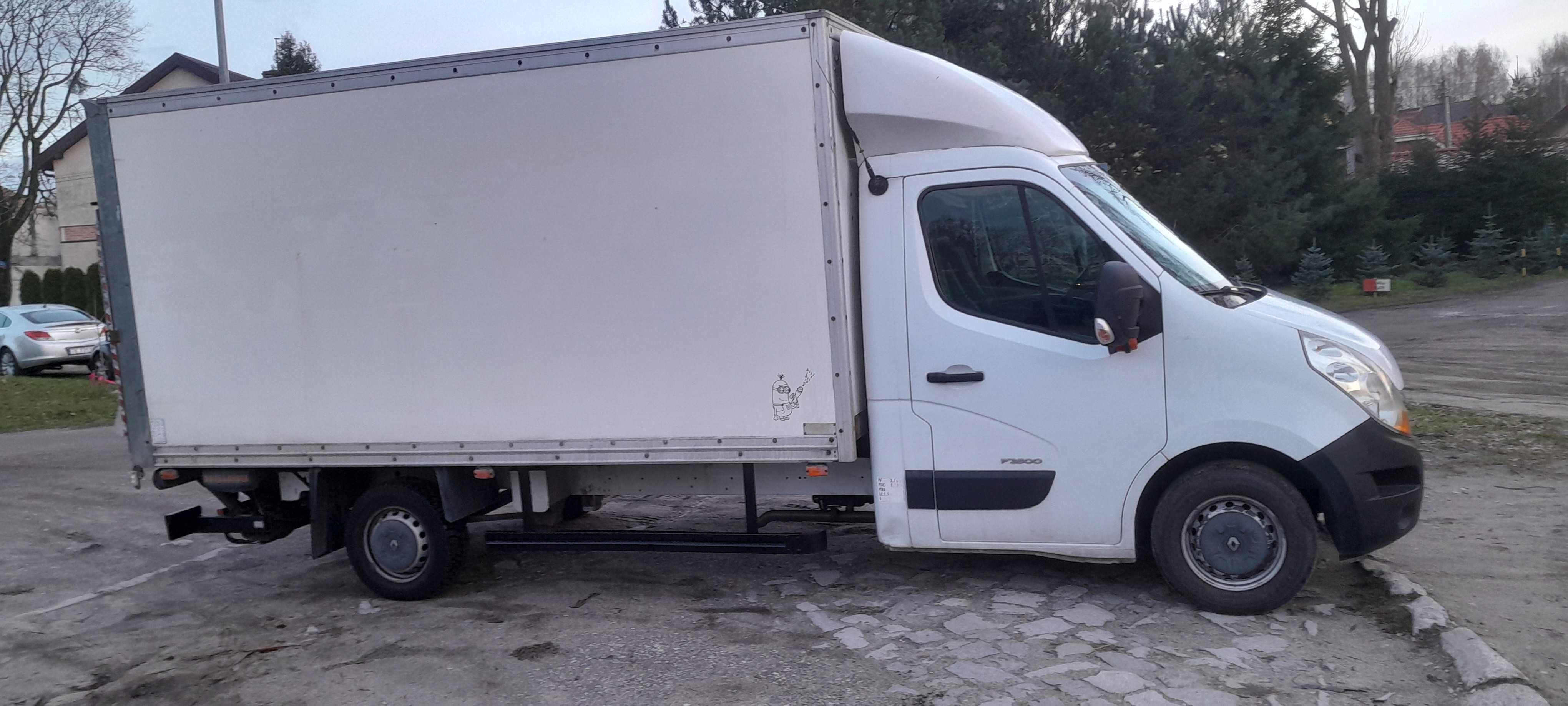 Renault Master kontener winda DHolandia750 kg