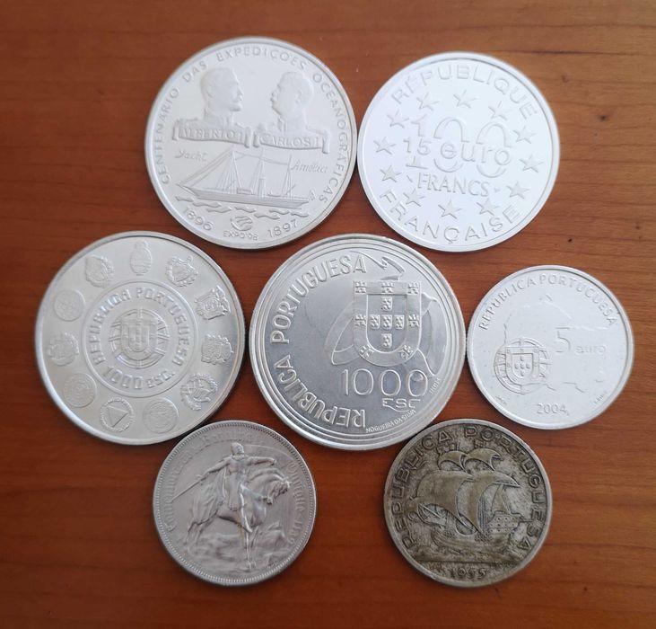 moedas prata Portugal (#7)