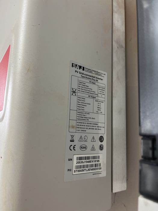 Falownik solarny PV on-grid SAJ Suntrio 5k 5,5 kW 3 fazy