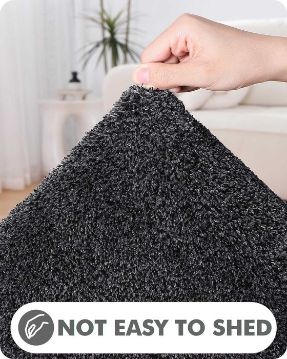 Tapete da marca Dexi, para quarto ou sala, 80x120, cinzento escuro,