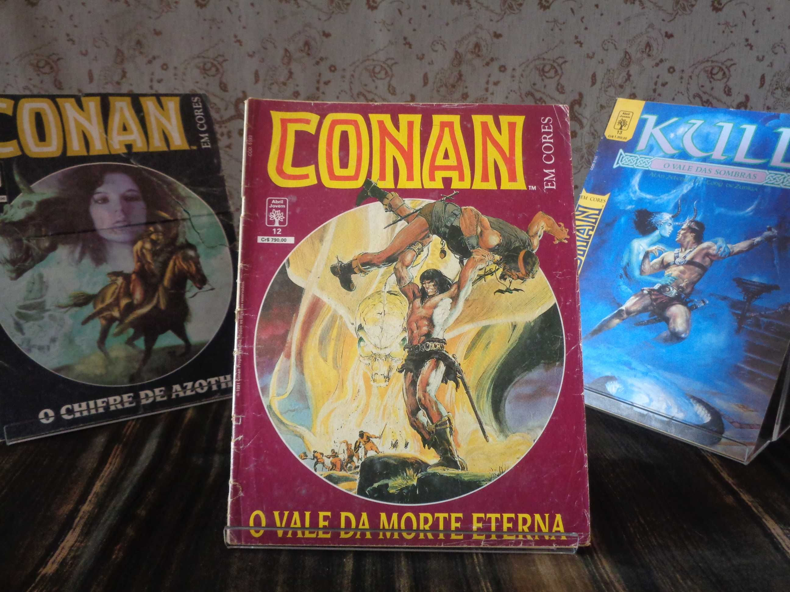 Pack "Espada Selvagem de Conan Em Cores". Abril. Portes Inclusos.