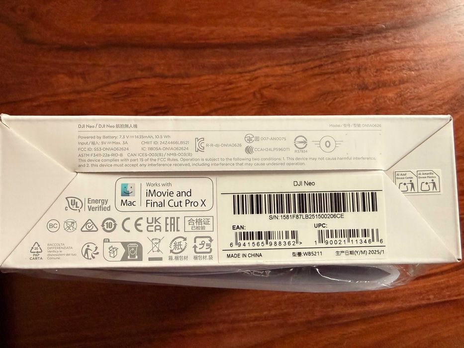 Dron DJI Neo Ultralekki i mały Nowy!!!