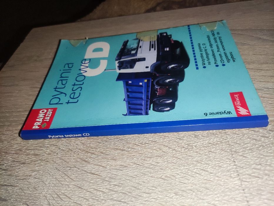 Książka prawo jazdy pytania testowe CD