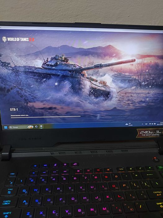 ASUS ROG STRIX G 531G / 240 Hz / RTX 2070 8 Gb /Core i7-9750H