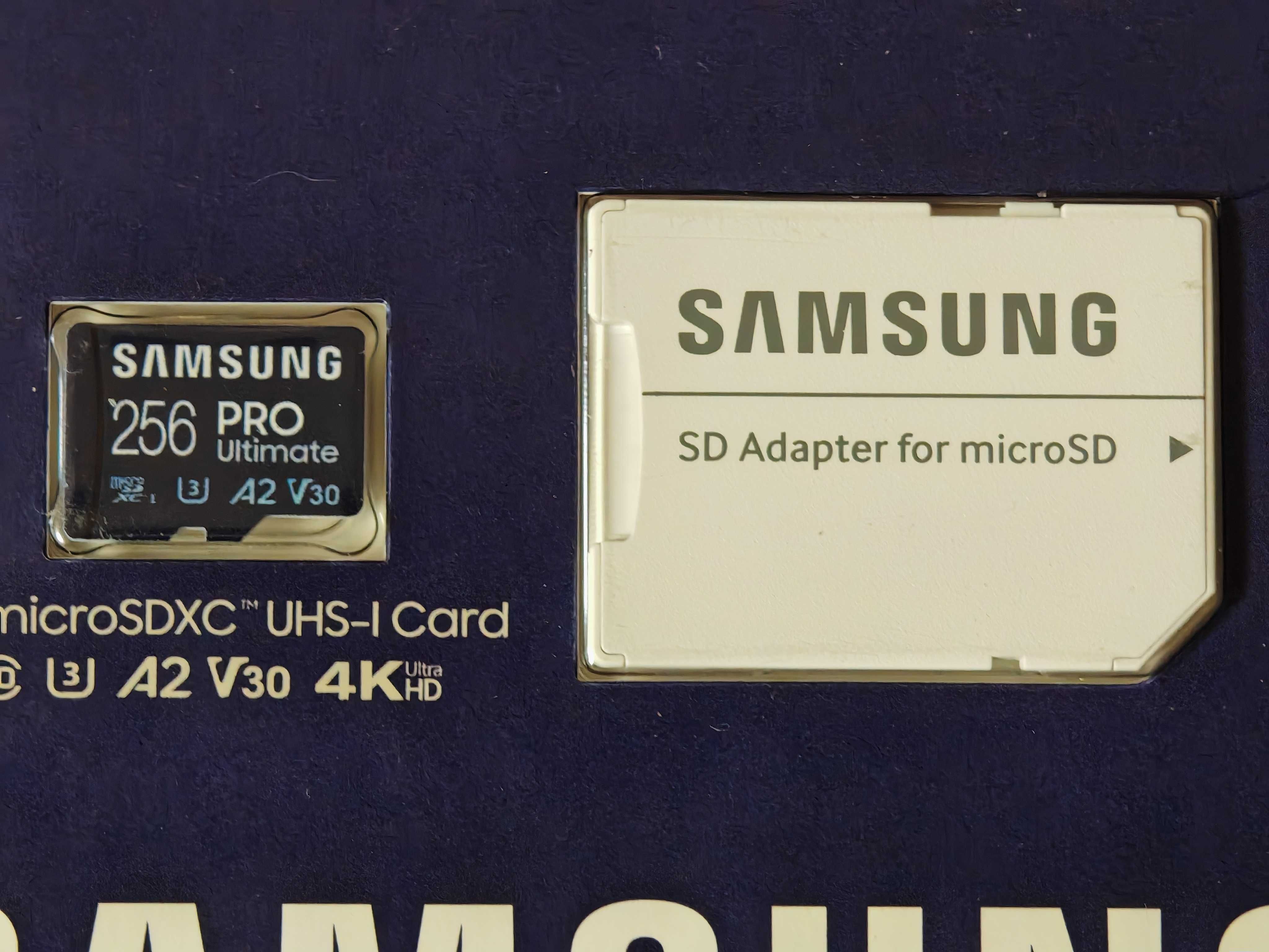Samsung PRO Ultimate 256GB microSDXC Memory Card + Adapter  MY256SA/AM