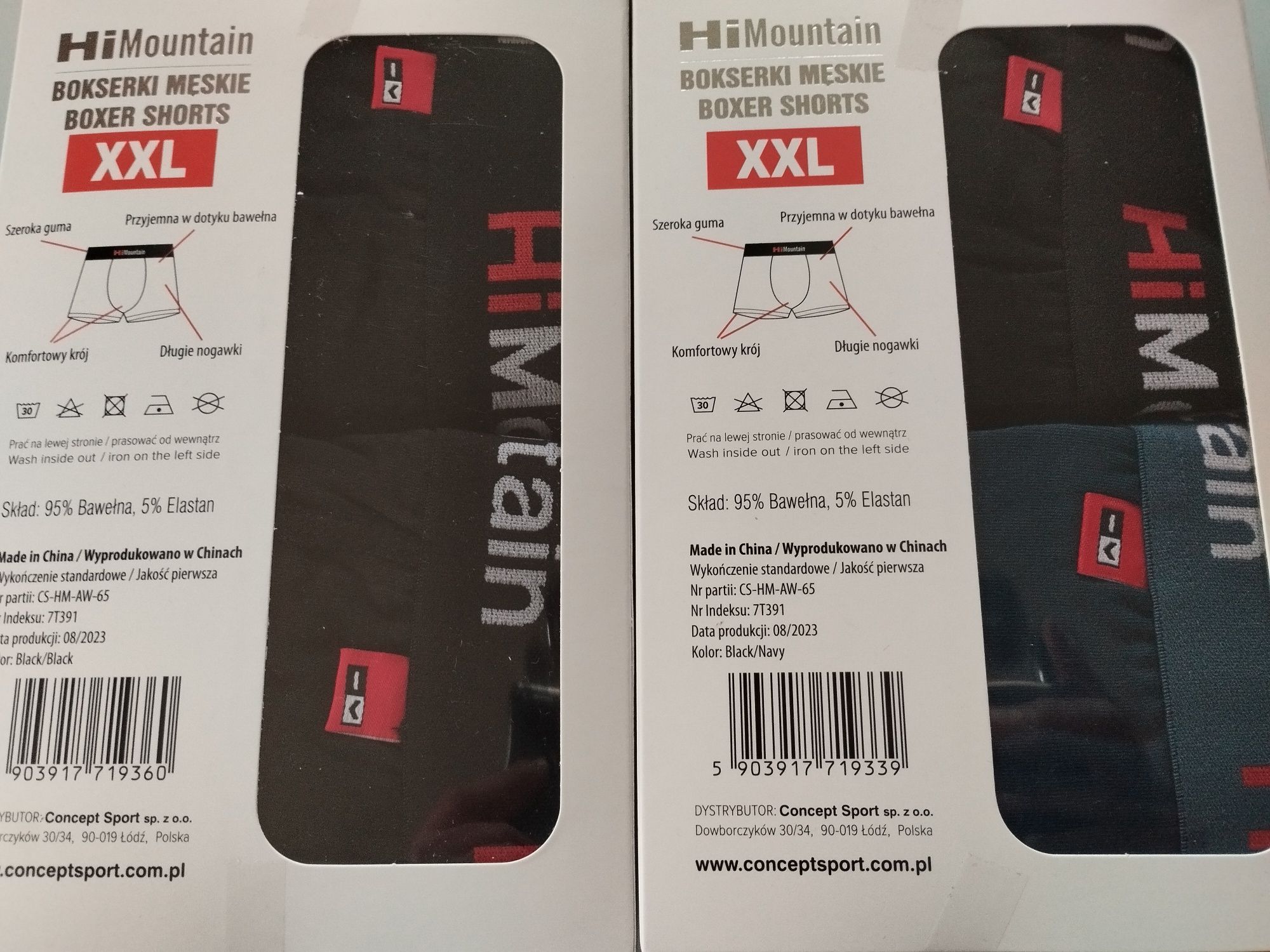 Bokserki męskie HiMountion XXL 2 X2 pack