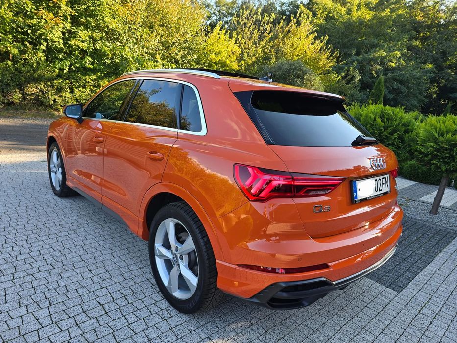 Audi Q3 Salon PL/Bezwypadkowy/Panorama/Virtual/Bang&Olufsen/Orange/Unikat