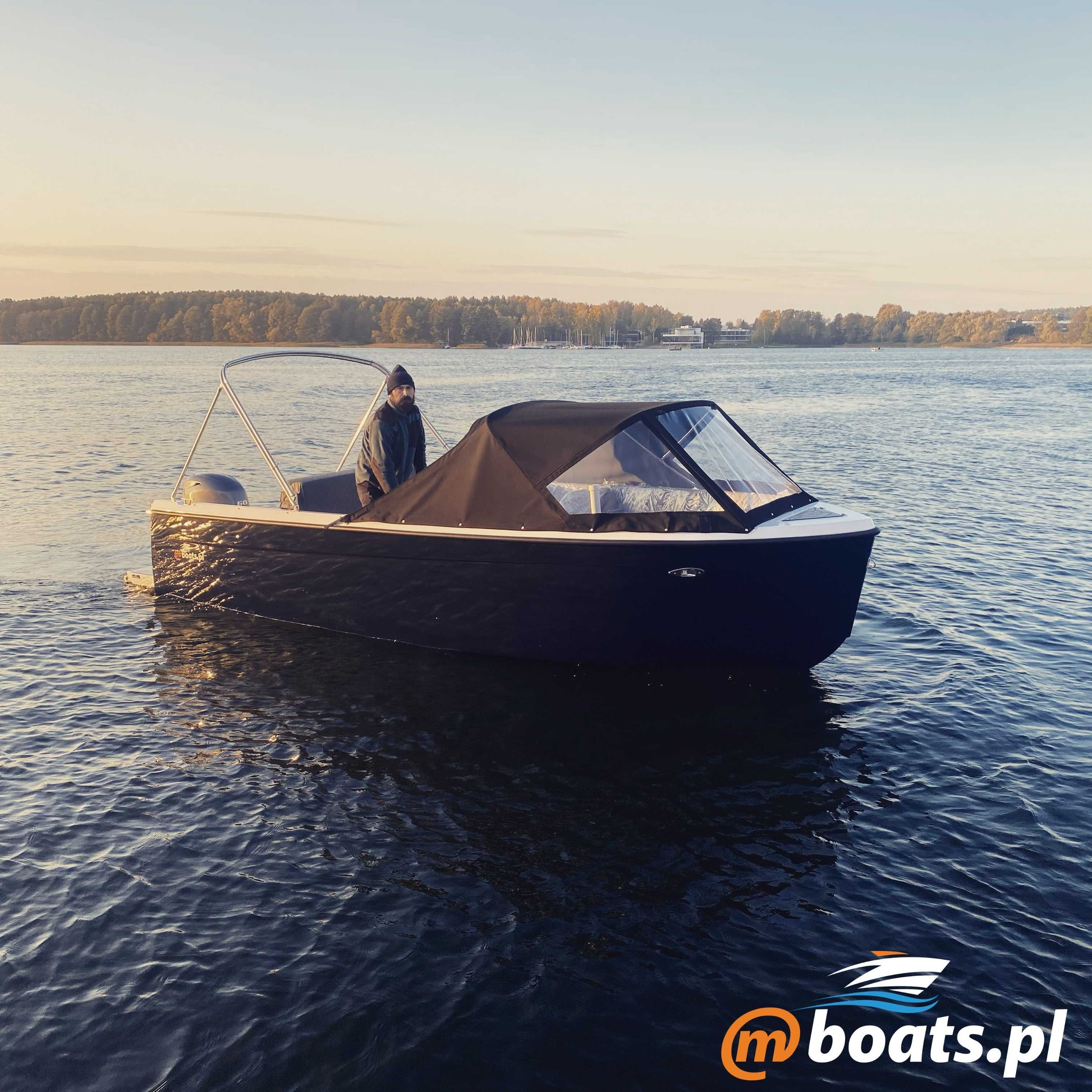 Elegancka łódź motorowa model 560 serii Falon mboats