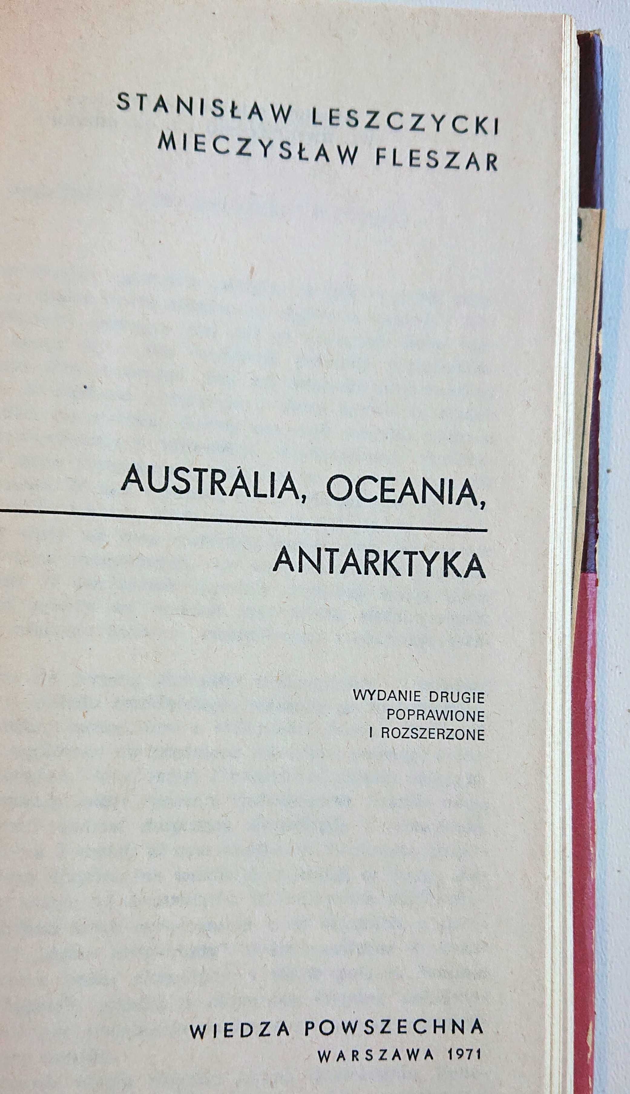 "Australia, Oceania, Antarktyka"