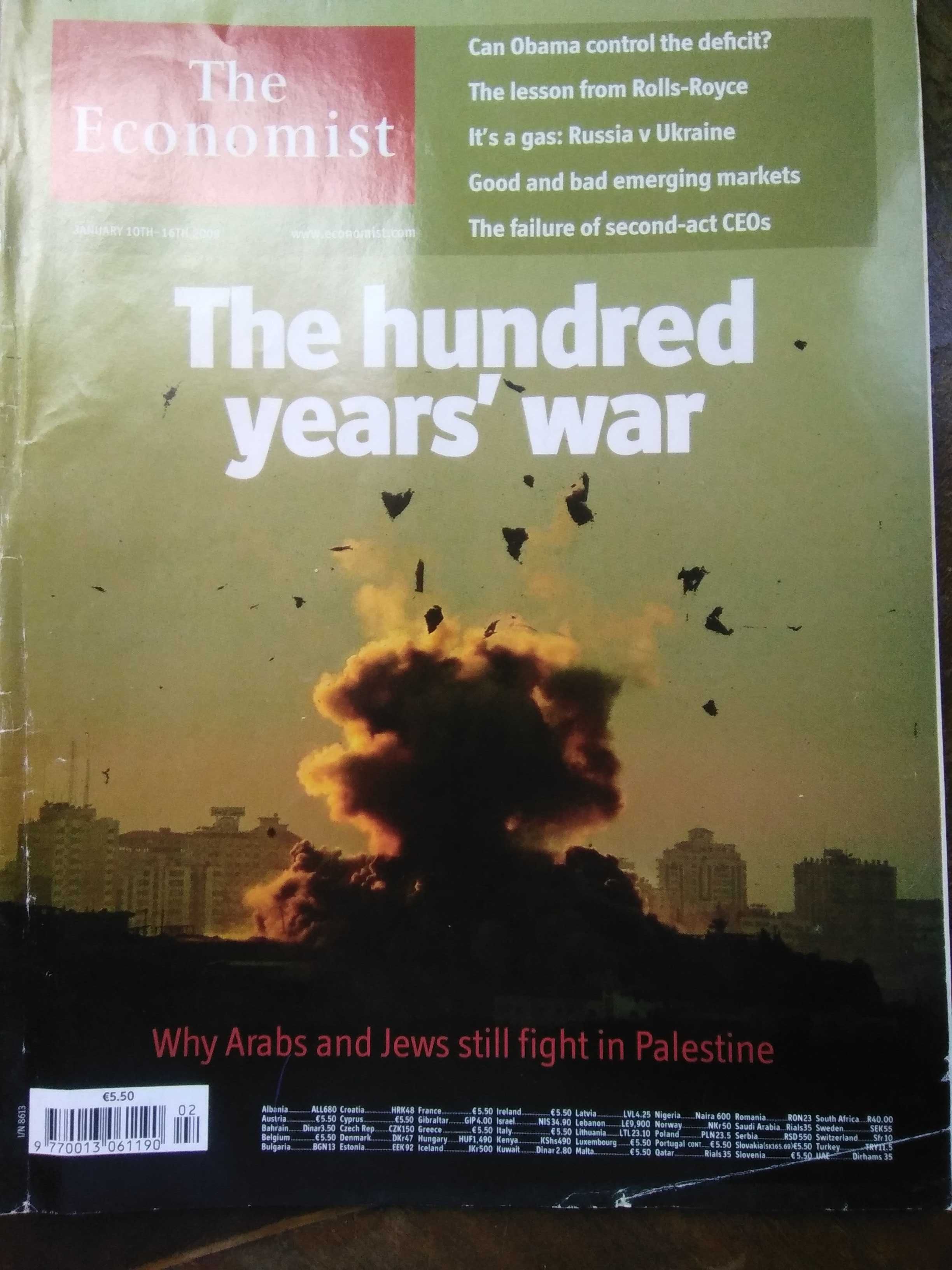 Revistas The Economist ano 2009 - portes grátis