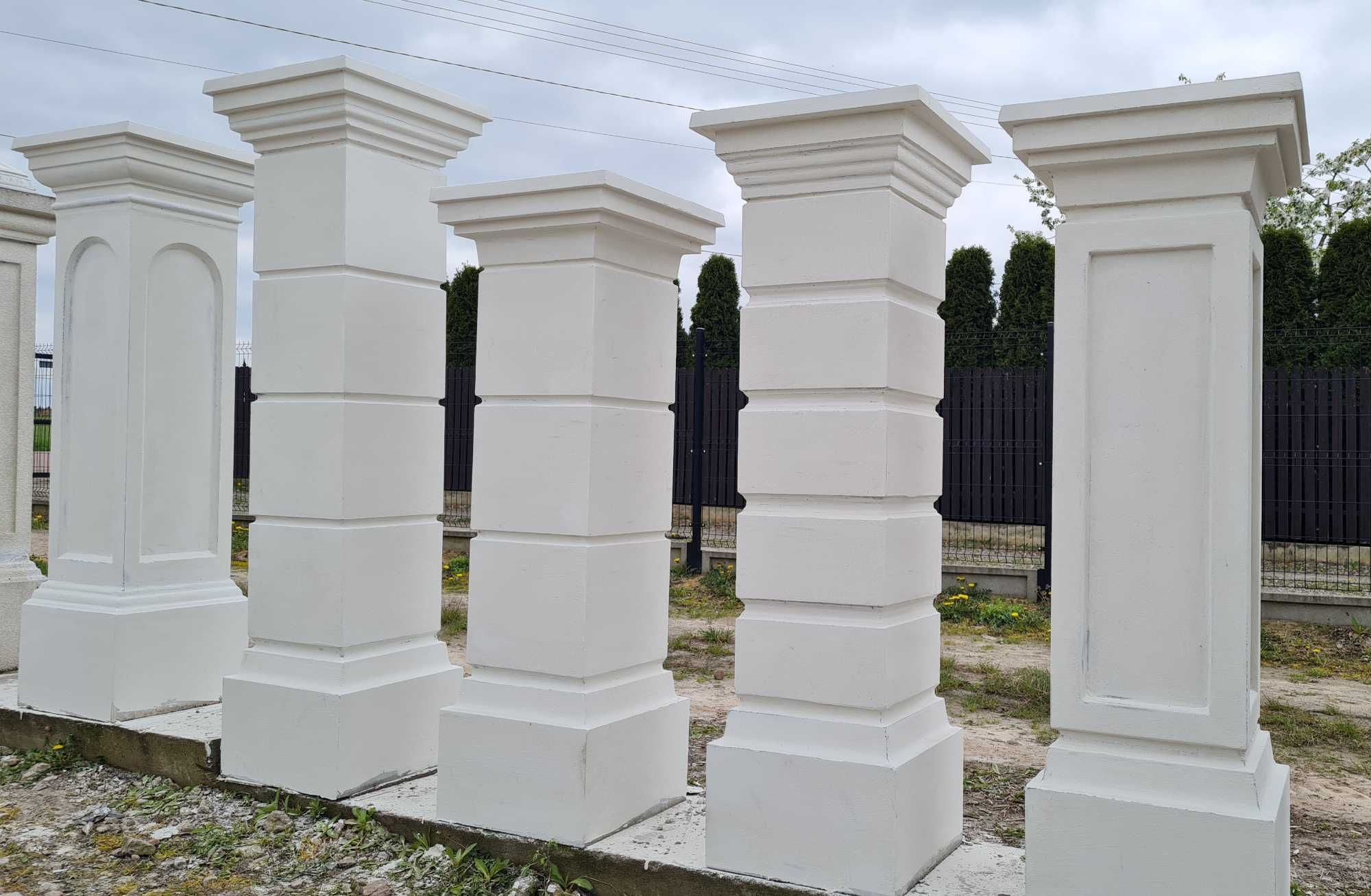 Słupki,Murki Dworkowe,Ogrodzenia Betonowe,Słup Pałacowy,Boniowany,HDS