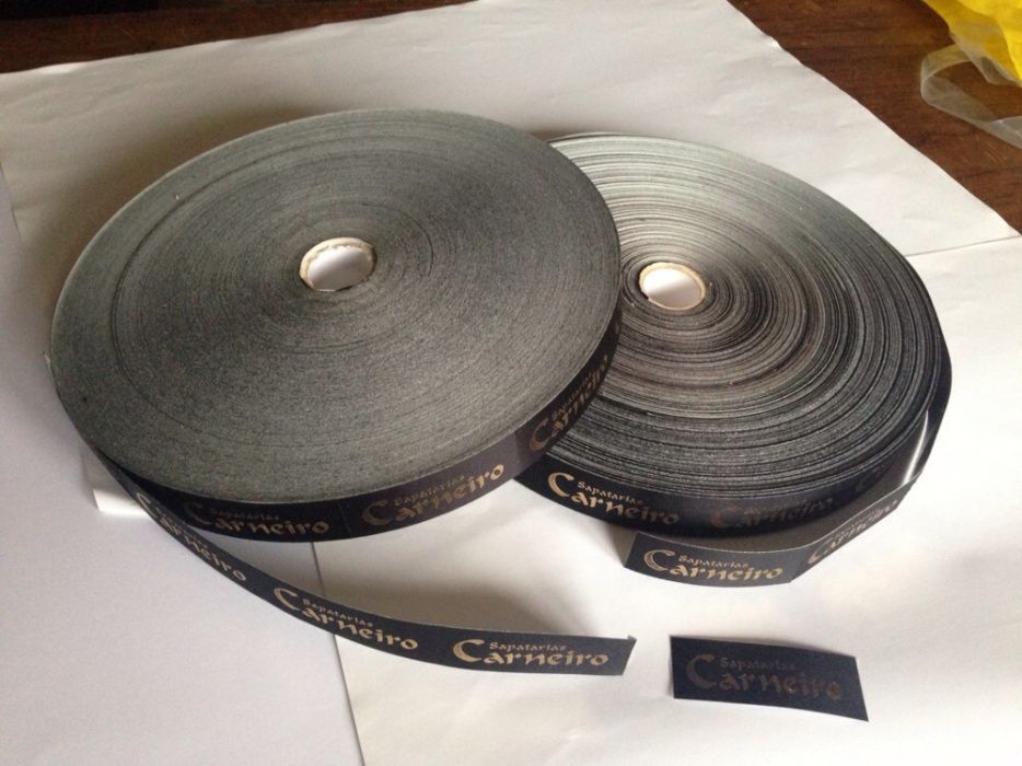 Fitas cetim autocolante