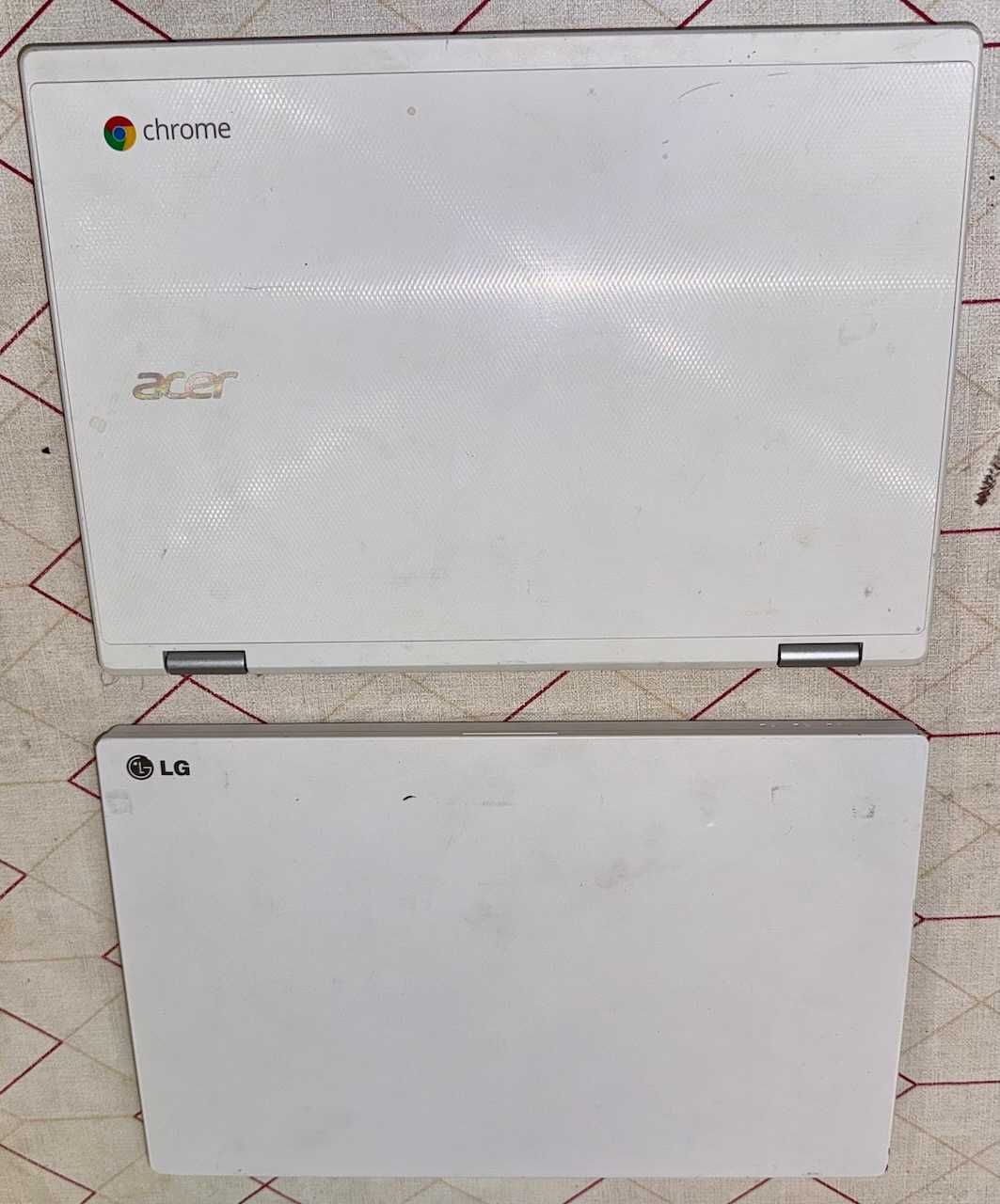 2 Laptopy Acer Chromebook + LG P210 uszkodzone