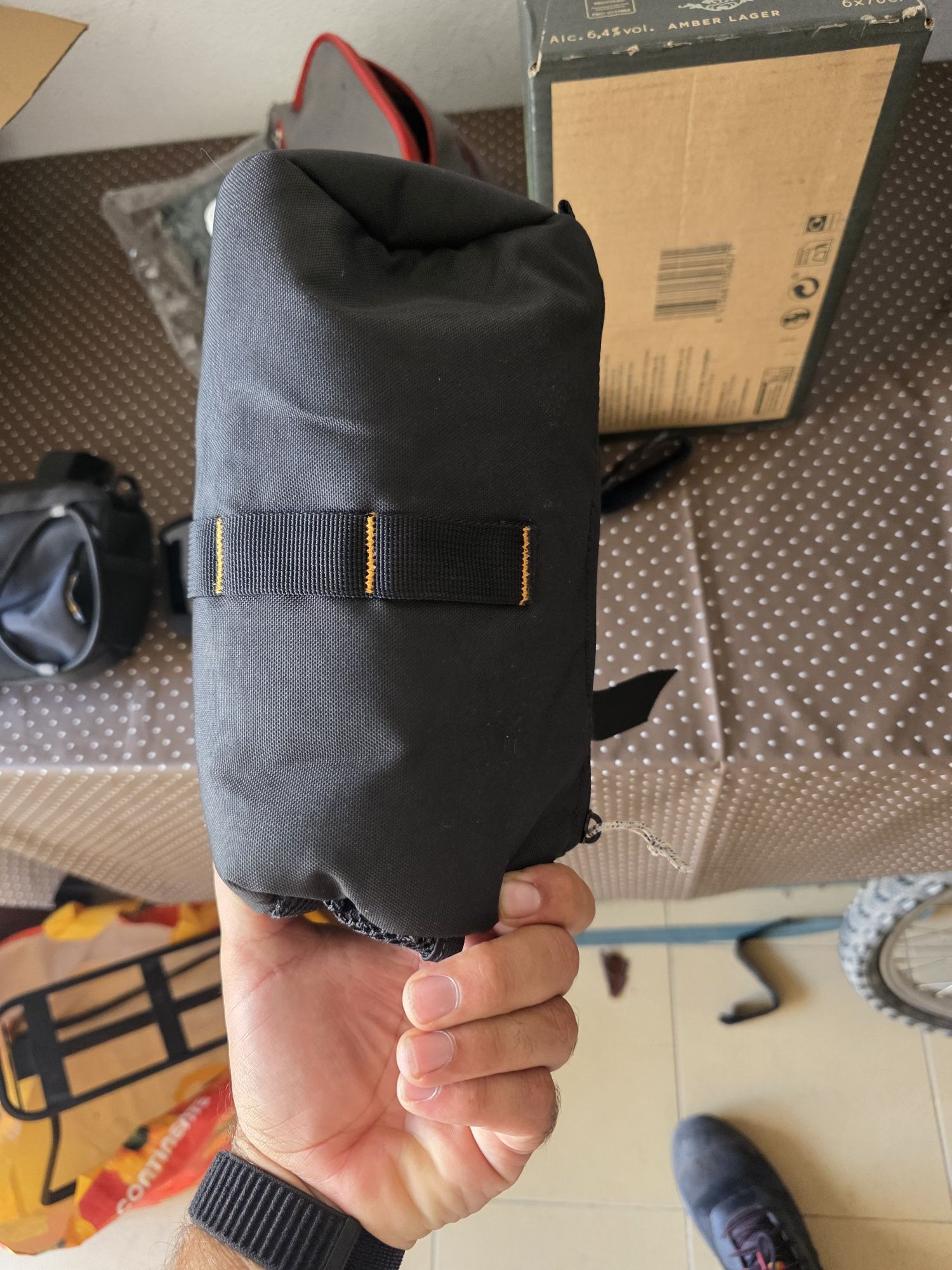 Bolsa guiador e quadro