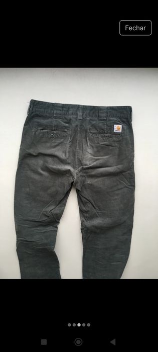 Calças Carhartt veludo, Corte largo, 30x32