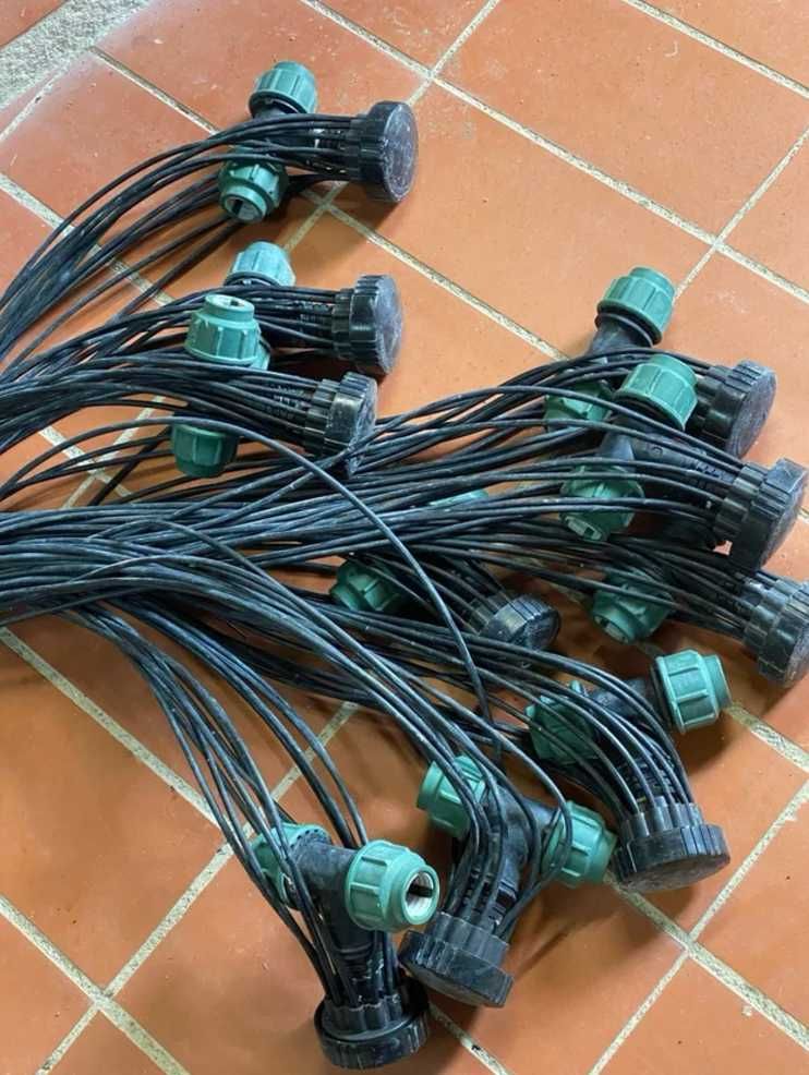 10x Irrigador Difusor de Rega com 12 Gotejadores Medusa