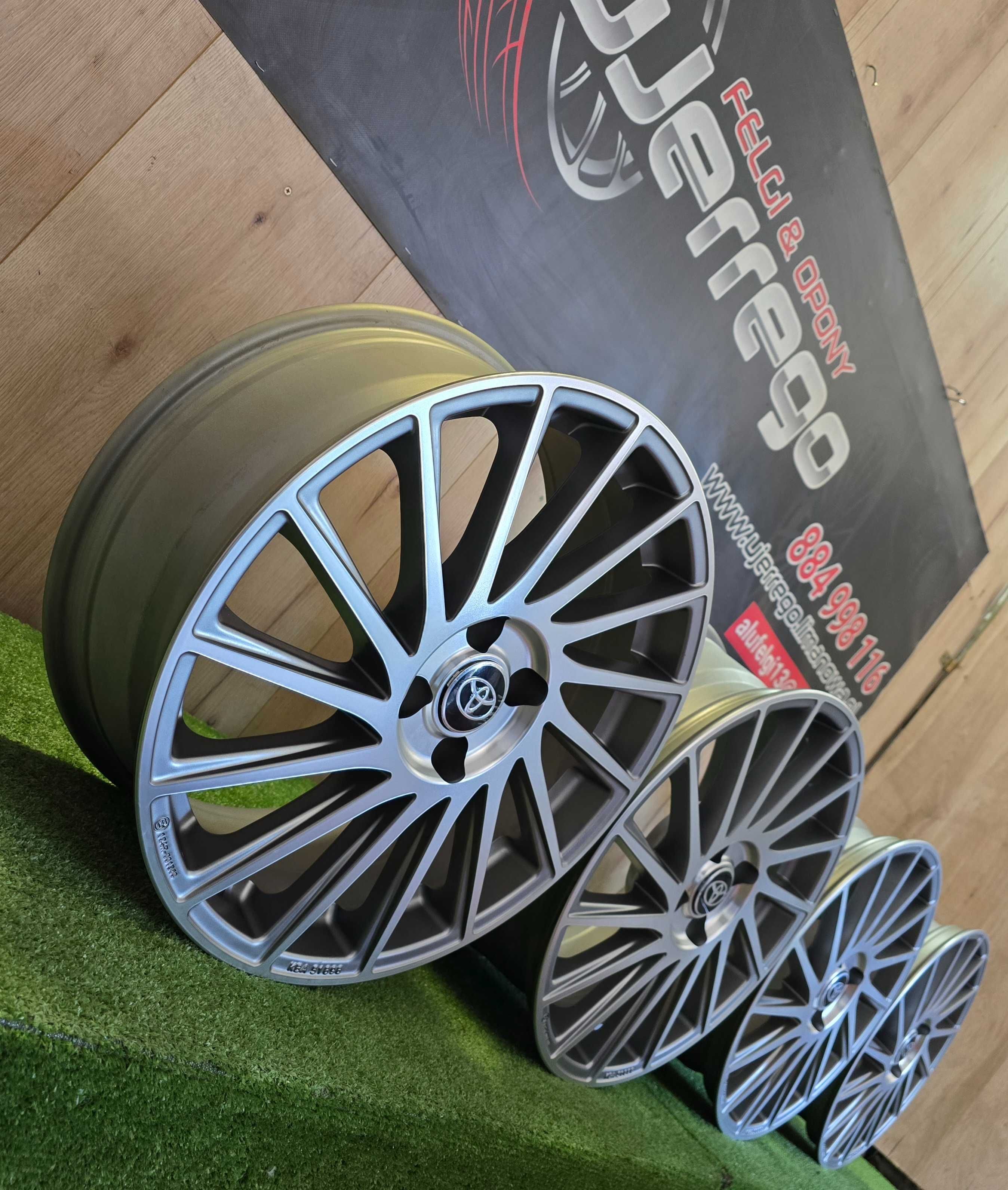 NOWE ALUFELGI TOYOTA 17x4x100 - AygoX , IQ, Yaris