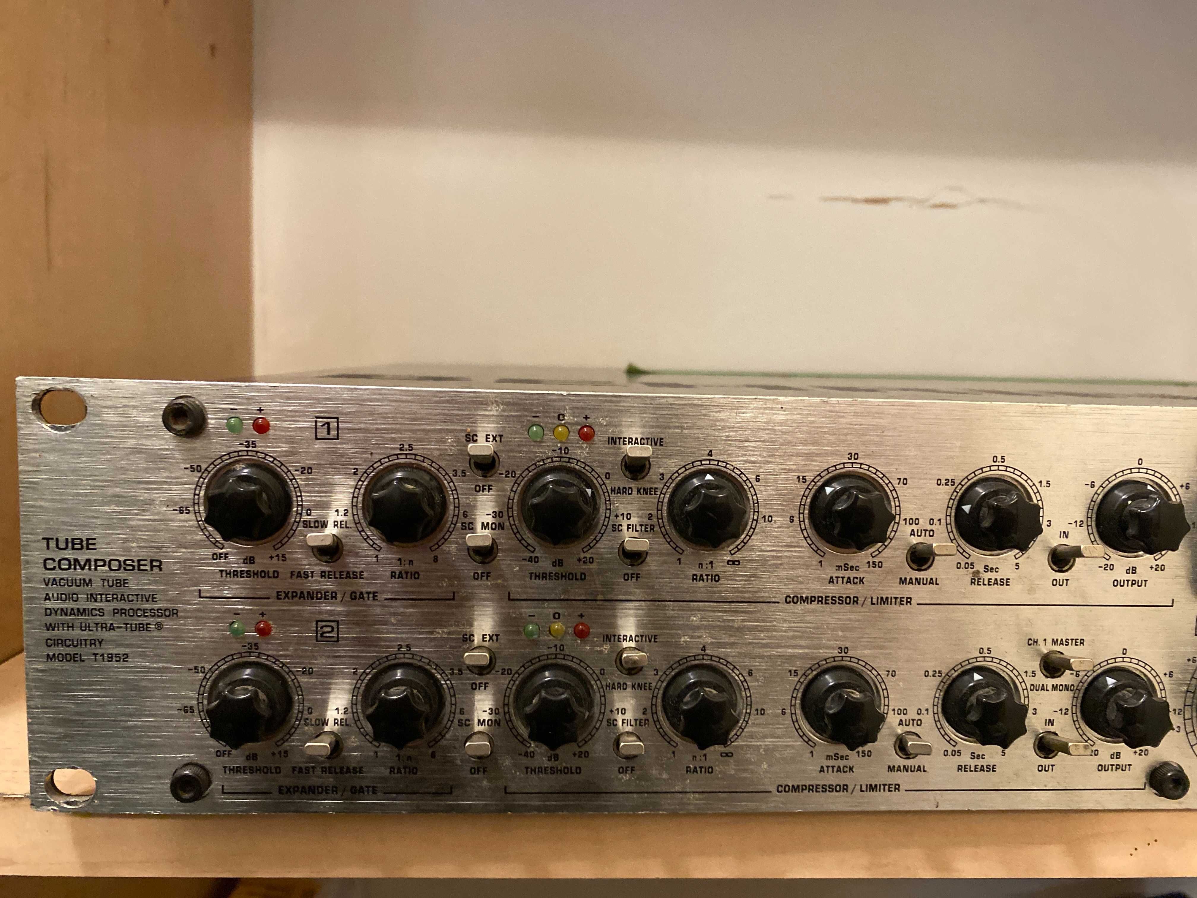 Kompresor/bramka Behringer Tube Composer T1952