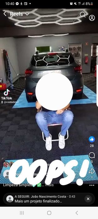 Chão  molelar  com 5 meses de uso