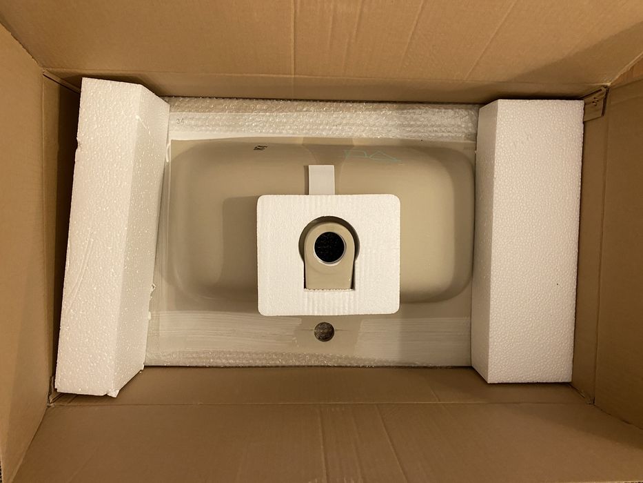 Lavatório Cerâmica Novo, de Encastrar, para Móvel de 80cm