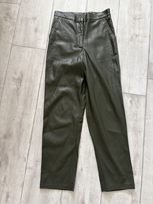 Штани брюки екошкіра мʼяка посадка  Mom fit