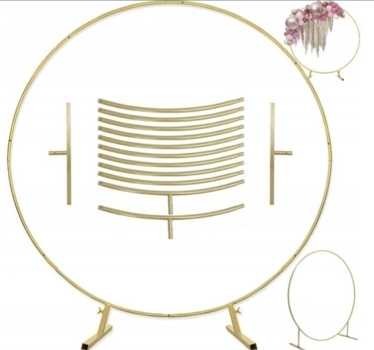 Stelaż na ściankę dekoracyjną + pokrowiec 2.20 m