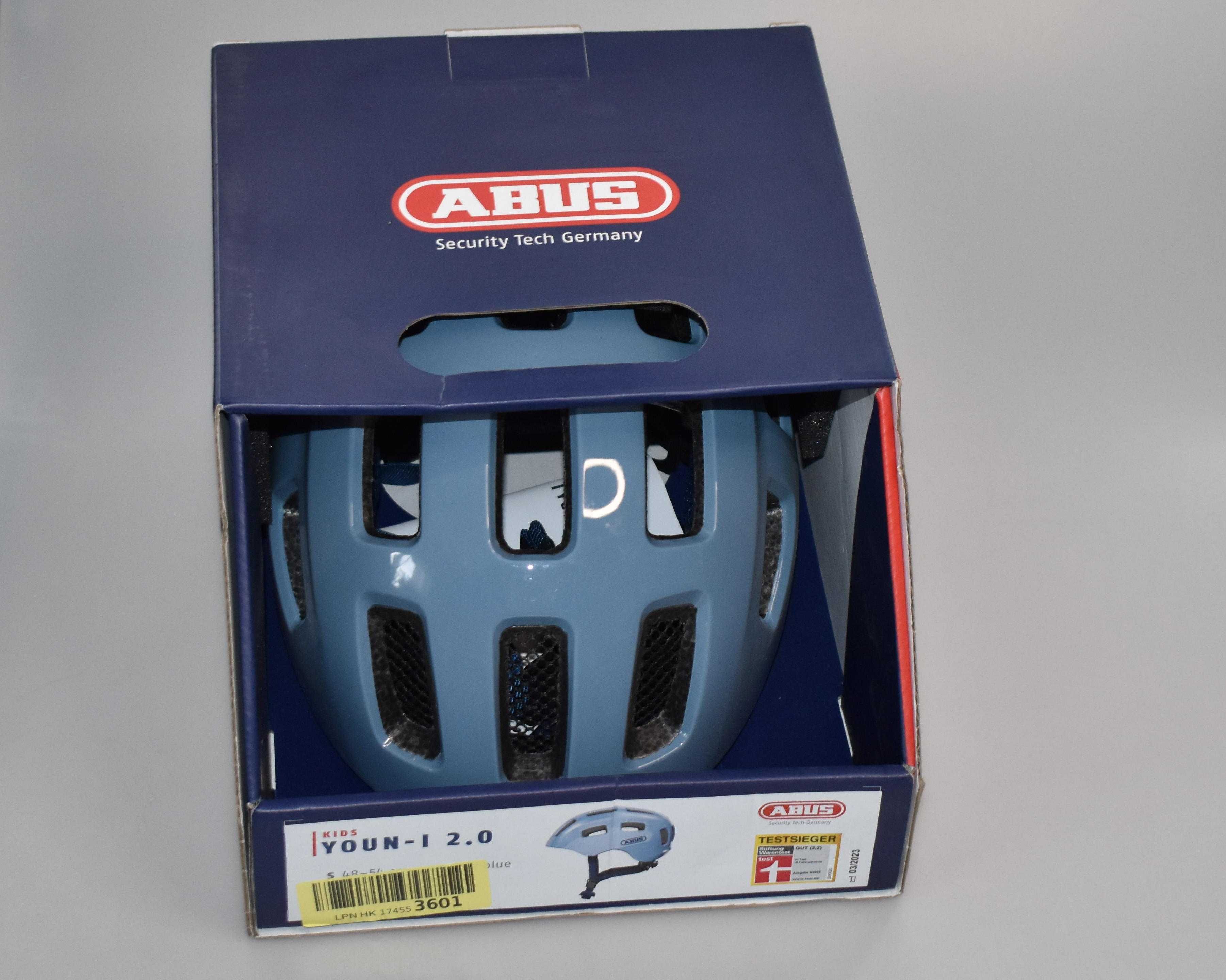 ABUS Youn-I 2.0 kask rowerowy z oświetleniem dla dzieci r. S 48-54