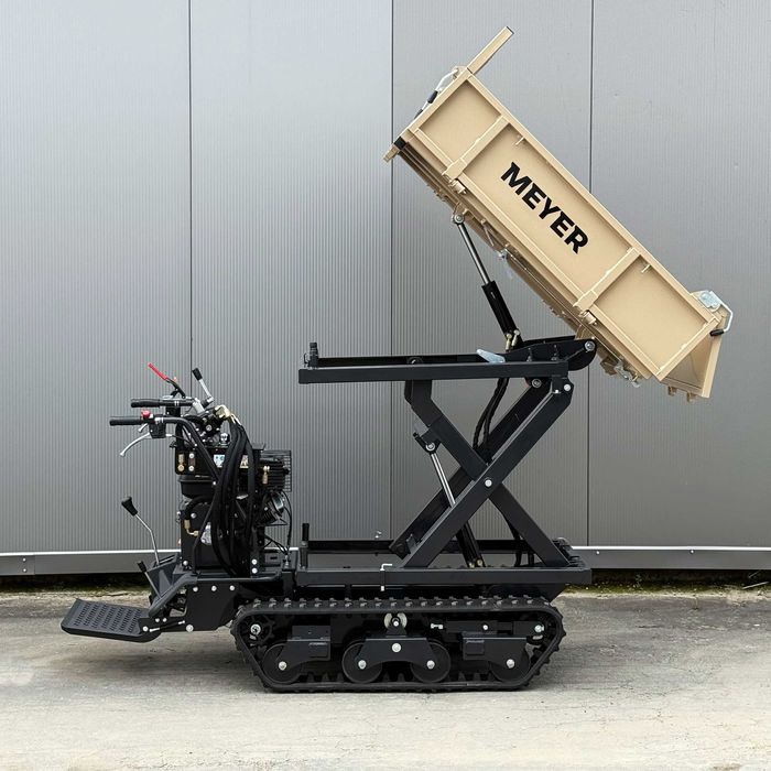 Wozidło gąsiennicowe MEYER T1000SL – 15KM hydrauliczna wywrotka 1000kg