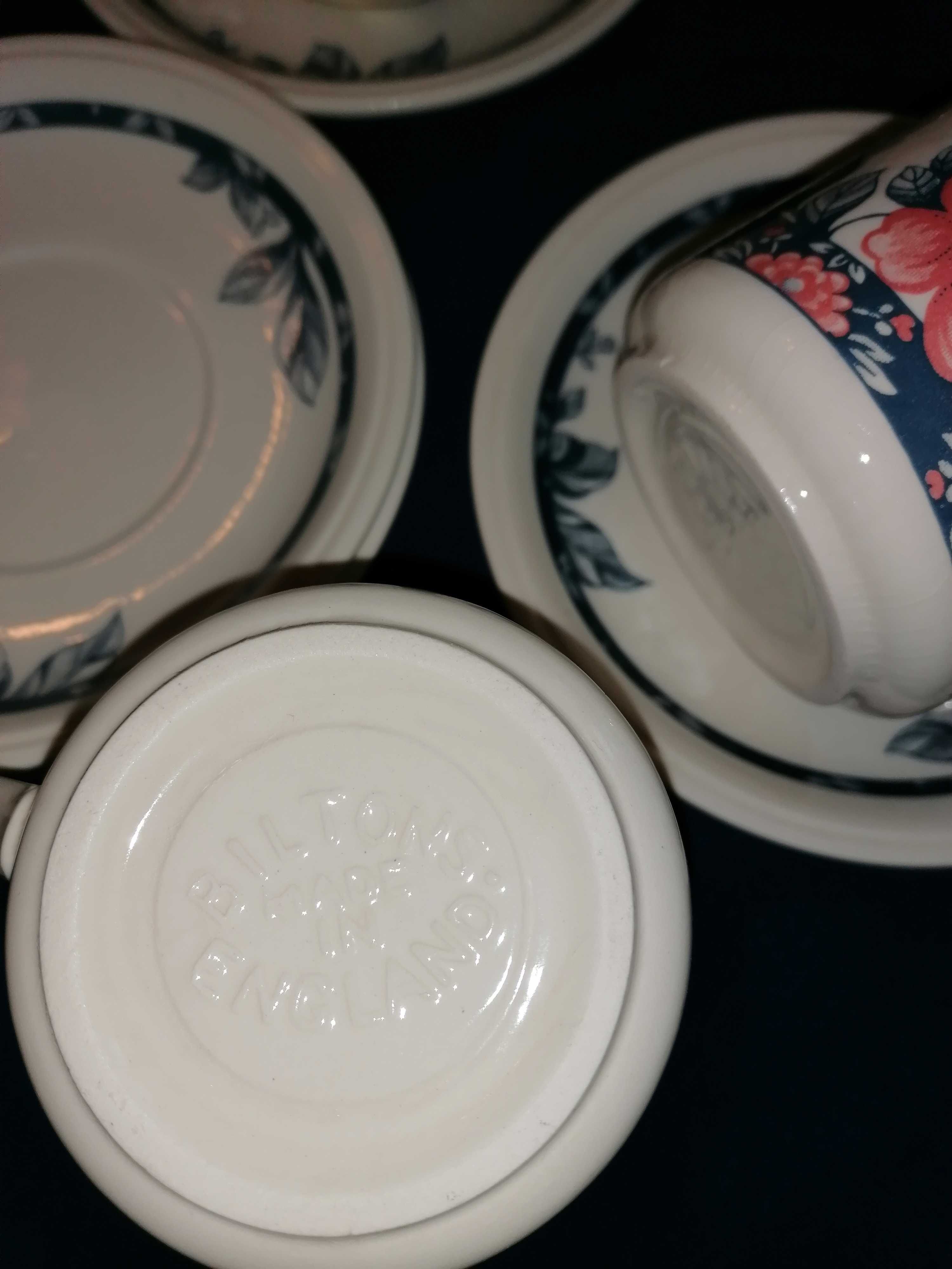 Porcelana angielska Biltons (9 filiżanek)