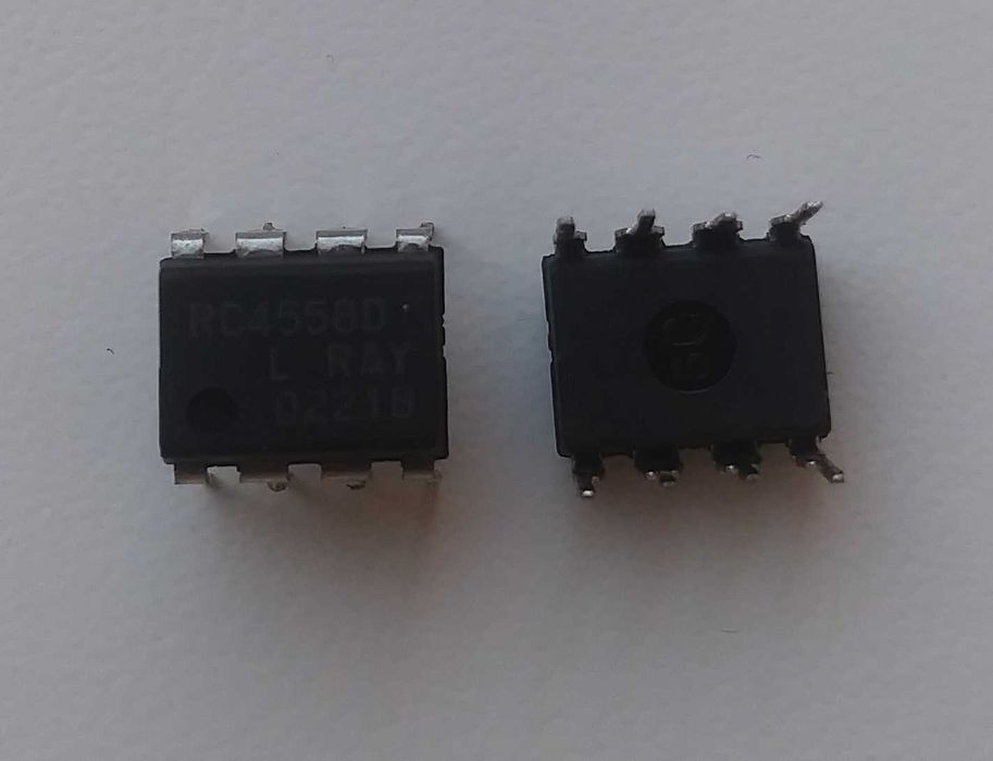 Разборка операционный усилитель NJM 4558