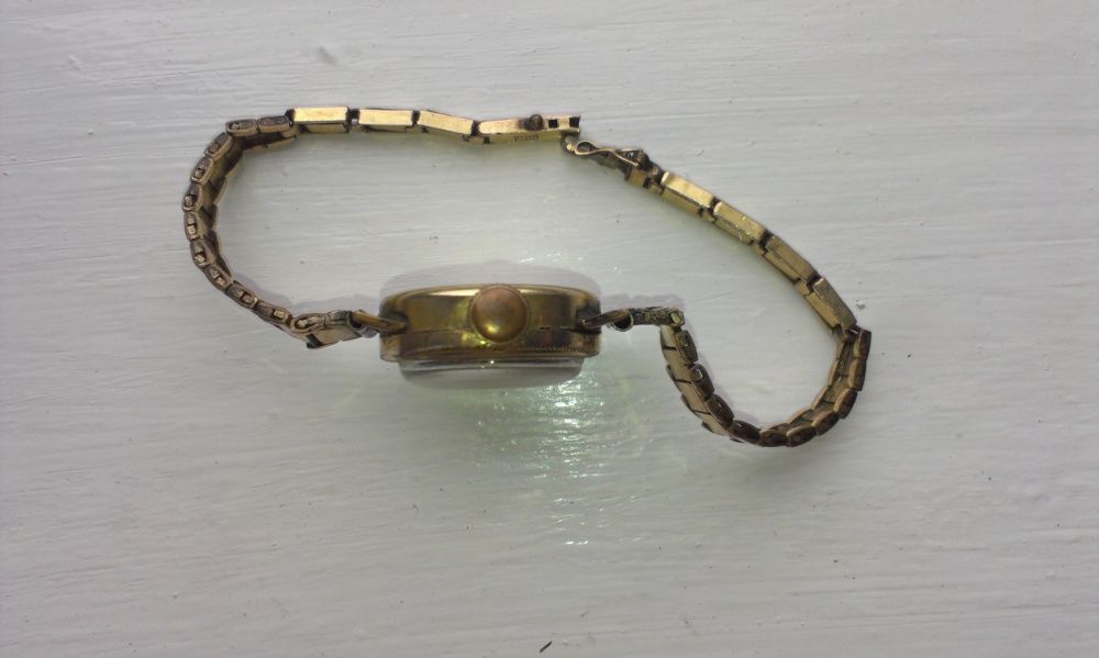 Часы   золоченные с браслетом Waiz Gold Double 1930г винтаж
