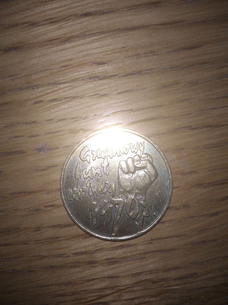 Moneta 2 zł Grudniowy Bunt Robotniczy 1970
