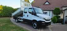 Iveco DAILY 35-160 35C16  2017 WYWROTKA KIPER DUBEL KABINA 6-OSÓB PAKA 3,15 M KLIMA  Doka Brygadówka Rozstaw osi 3,75M Bliźnik hak 3500 kg