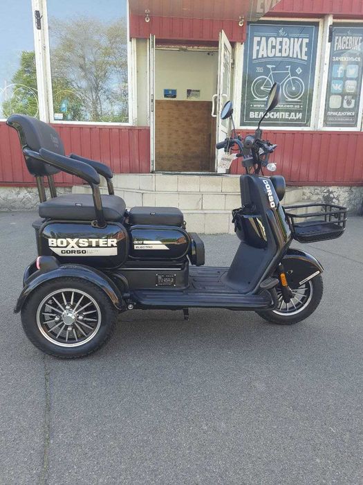 Електричний трицикл Corso Boxster " оплата частинами