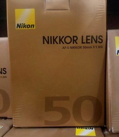 Новый ЗАПЕЧАТАН объектив Nikon AF-S Nikkor 50mm f/1.8G лучшая цена!