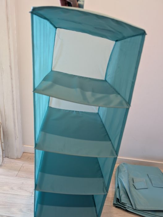 Ikea Skubb półka wisząca miętowy