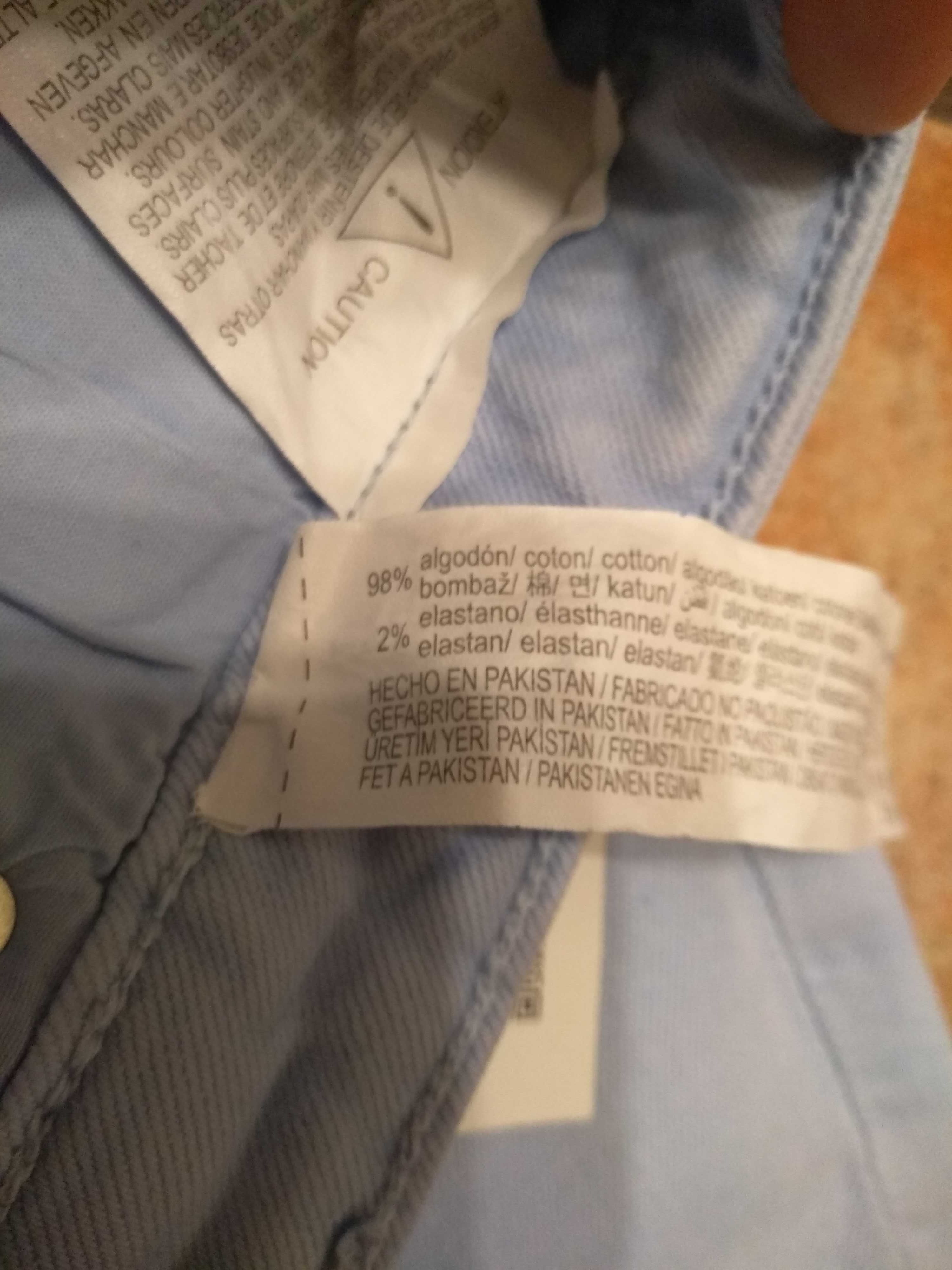 Jeansy Zara 40 M L nowe crop flare rozszerzana nogawka dżinsy błękit