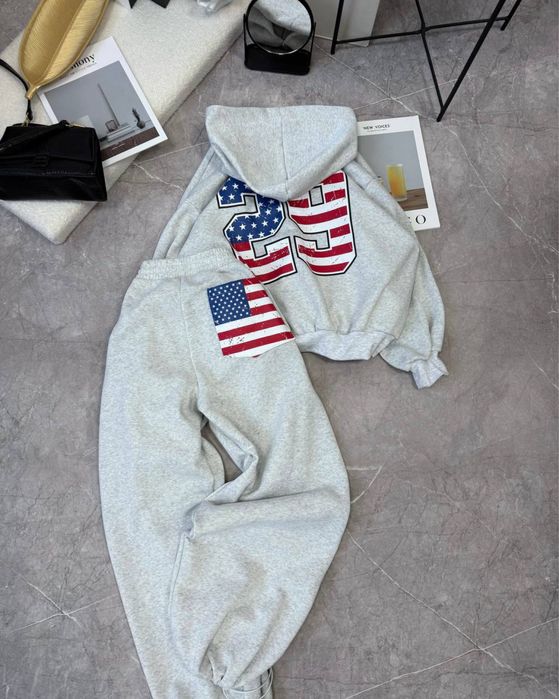 Жіночий спортивний костюм, костюм двійка, теплий костюм на флісі