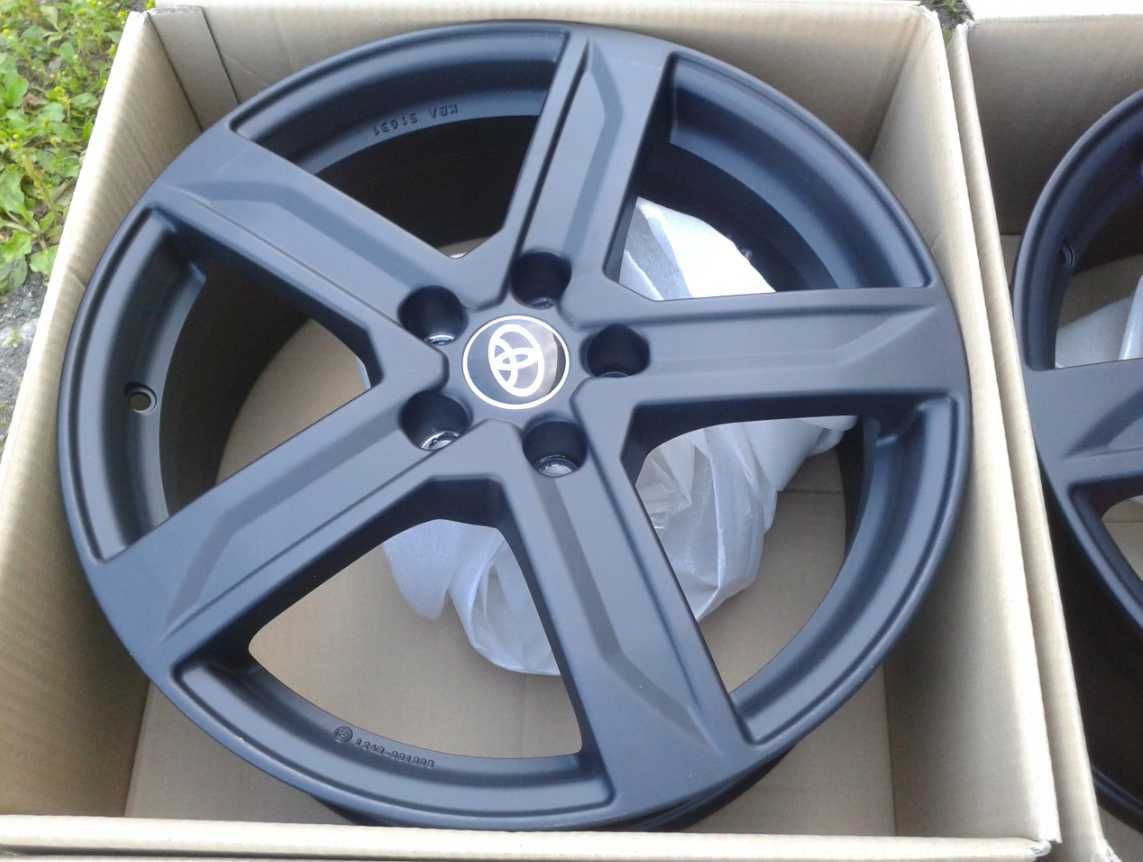 oryginalne felgi nowe r18 toyota auris corolla rav4 rav-4 verso camry