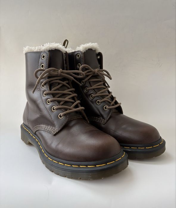 Dr. Martens 1460 Pascal Serena Коричневі (зимові)