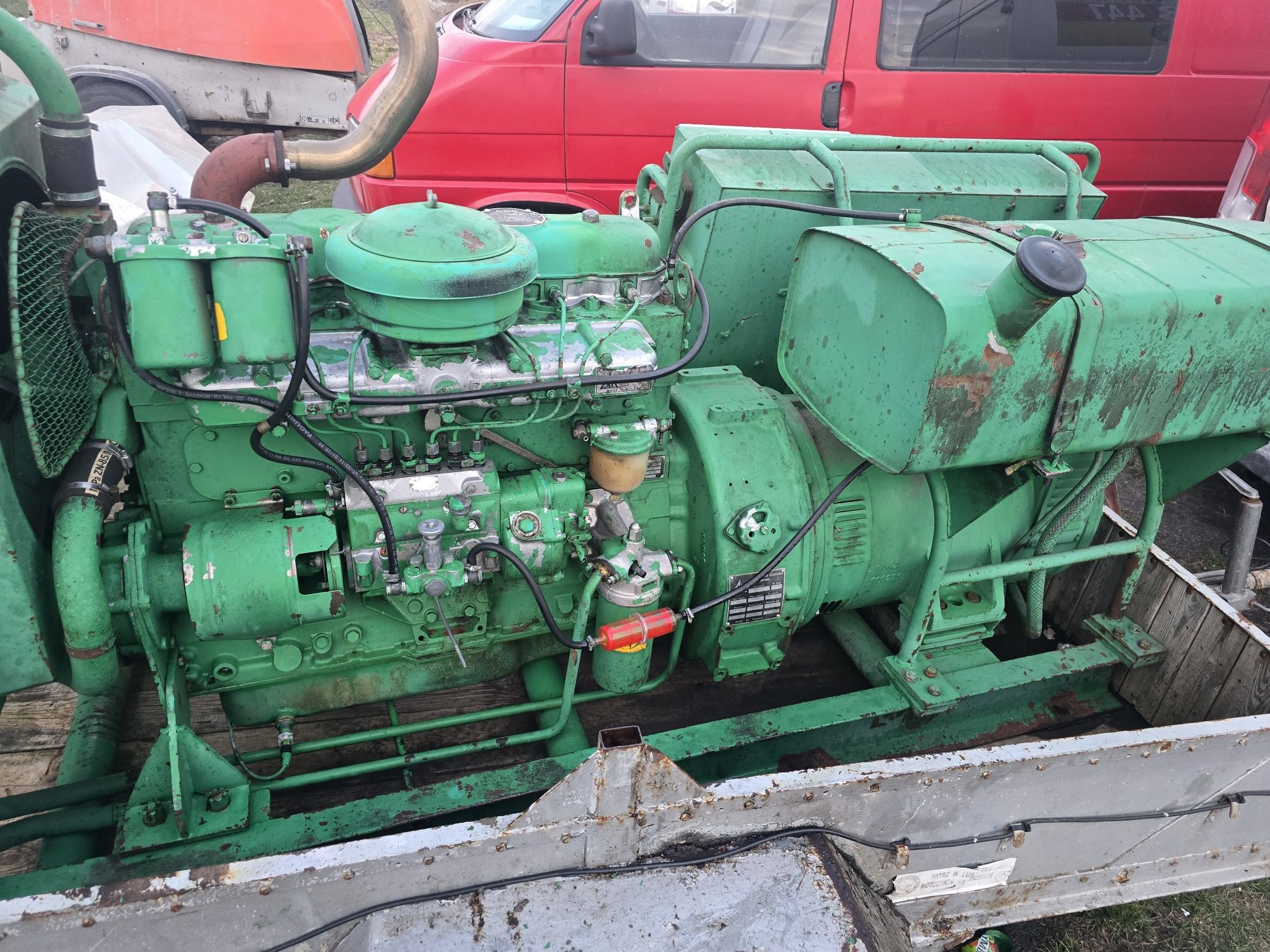 Agregat prądotwórczy 55kva 44kw polski