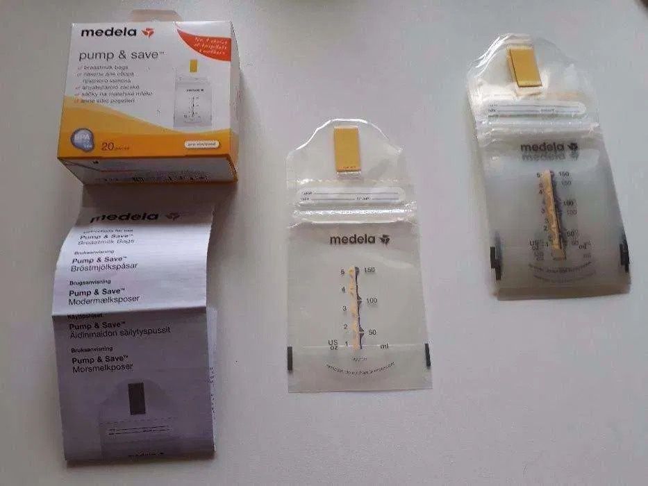 Пакети для зберігання, заморожування грудного молока Medela Pump &Save