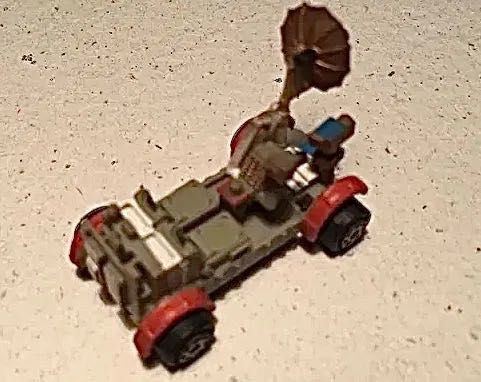 MOON ROVER - Galoob - 1989 - 39 x 21,5 x 26,2 mm